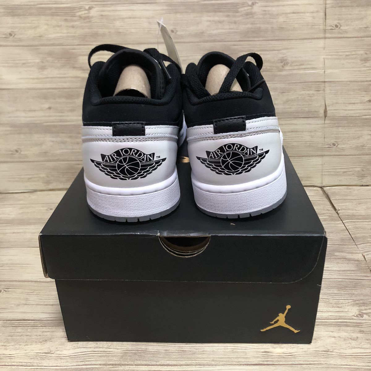 1円~ 新品未使用 ABC-MART購入 希少 28.5cm NIKE AIR JORDAN1 LOW SE DH6931-001 ナイキ エアジョーダン1 ダイヤモンド レアスニーカー _画像4