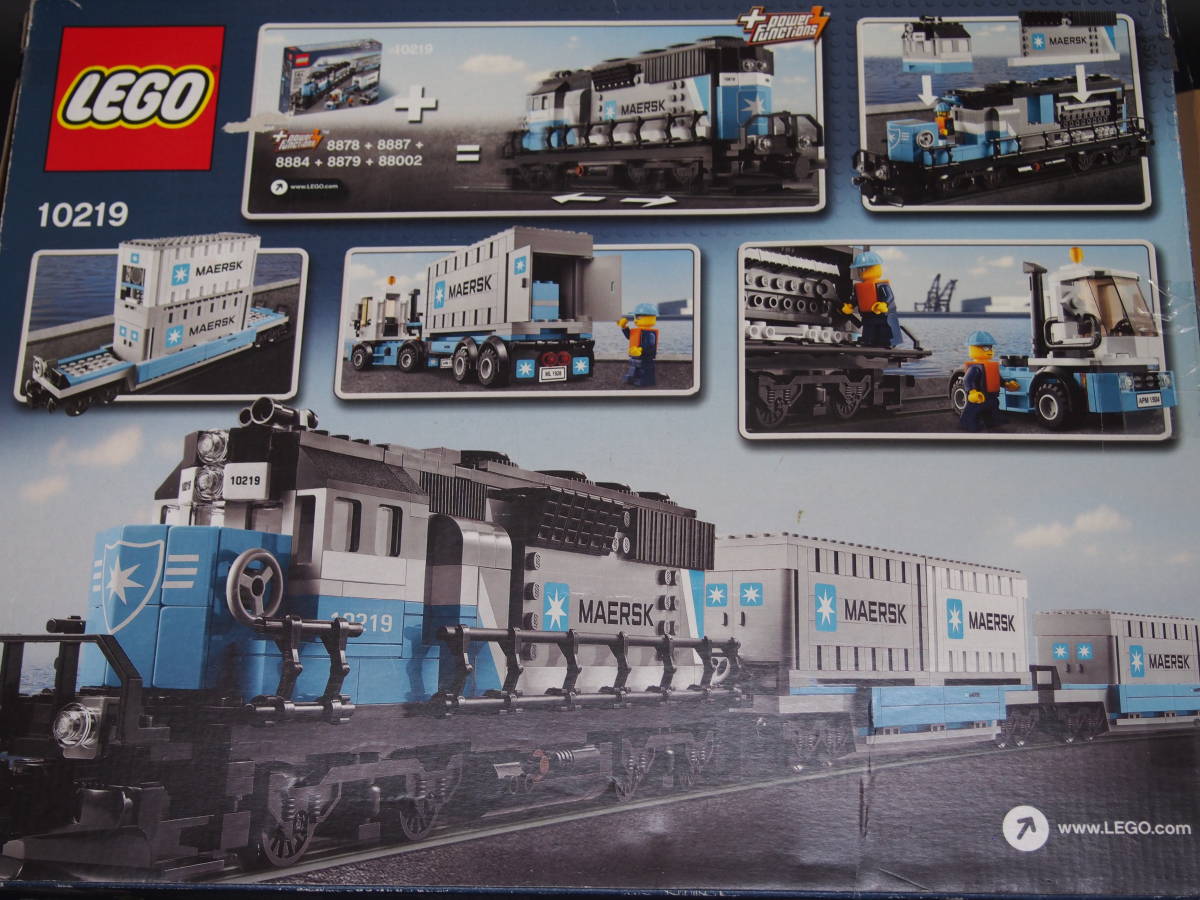 LEGO レゴ 10219 Maersk Train マースクトレイン 貨物 電車 レア