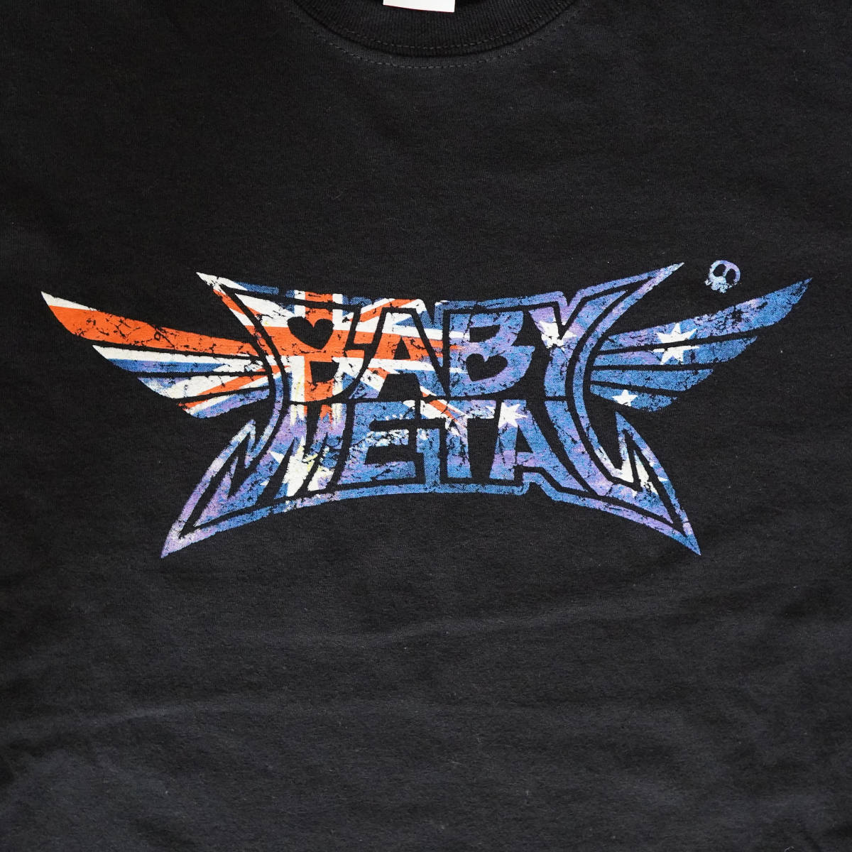 BABYMETAL CRUSH LOGO (AUSTRALIA) tシャツ 海外Mサイズ (日本のL