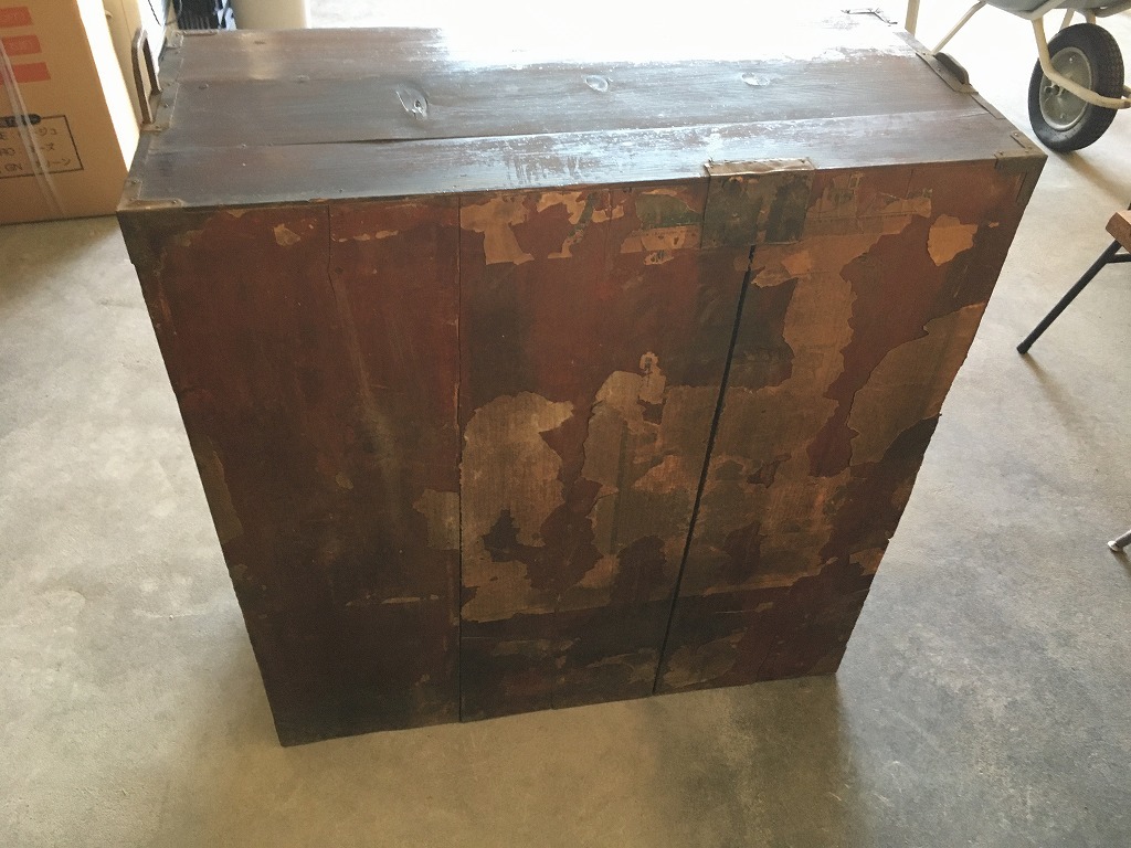 くらく ヤフオク! タンス 時代 レトロ アンティーク ビ... - ①箪笥 10
