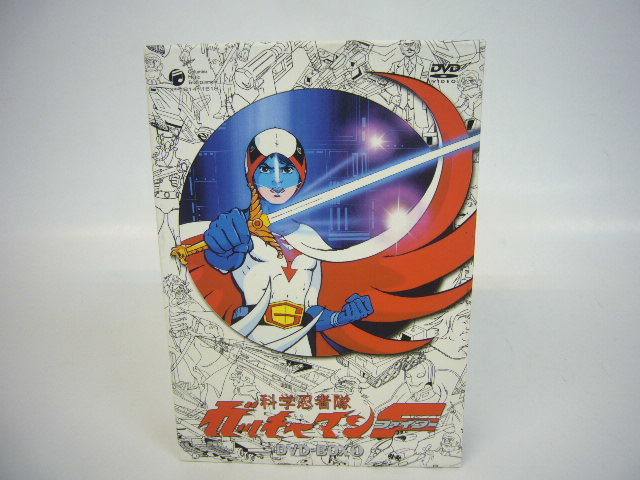 ◇ 科学忍者隊ガッチャマン F DVD-BOX ① 5枚組 30th Anniversary ic