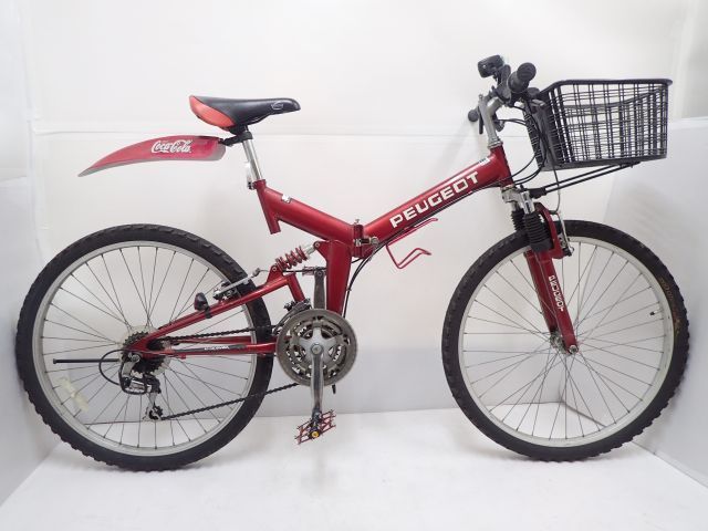 ヤフオク! - PEUGEOT プジョー 折りたたみ自転車 MTB Coc...