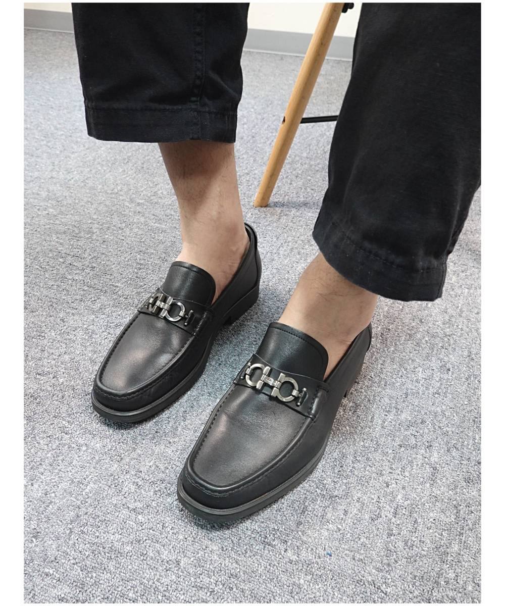 同梱不可 Salvatore Ferragamoフェラガモ ガンチーニビッドローファー メンズ レザー 正規品 27 5cm イタリア製 Jp その他シューズ Reachahand Org