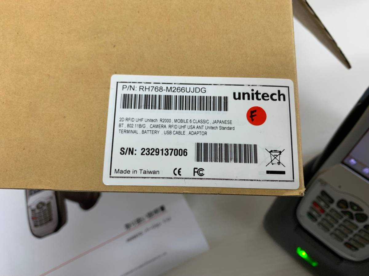 (JT2404)... *   Япония 【RH768】 UHF RFID портативный   терминал  　 подержанный товар 　 гарантия  есть 　 продается то, что представлено на фотографиях  