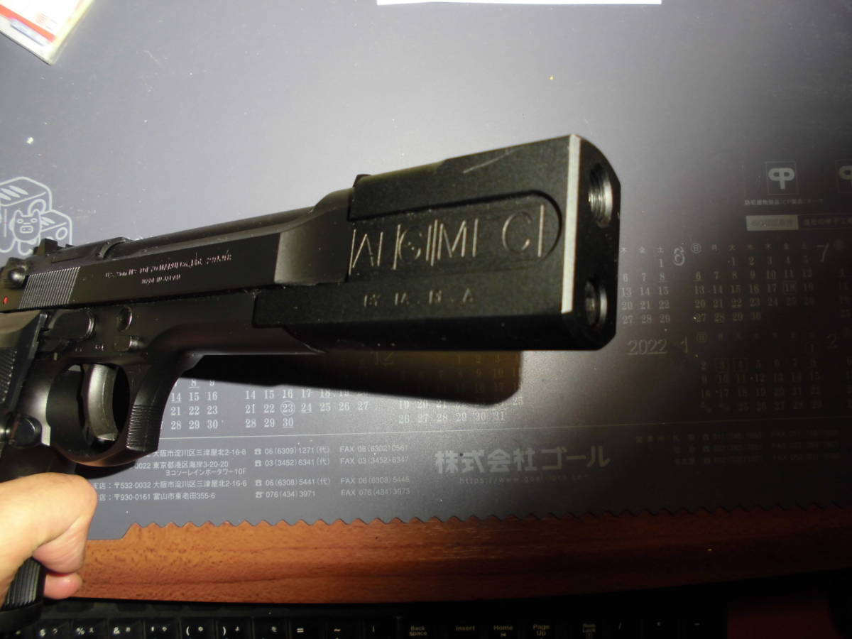 マルイ ベレッタ M92F 映画「LEON」カスタム マッドブル製 マルイ ベレッタ M92F 映画「LEON」カスタム マッドブル製