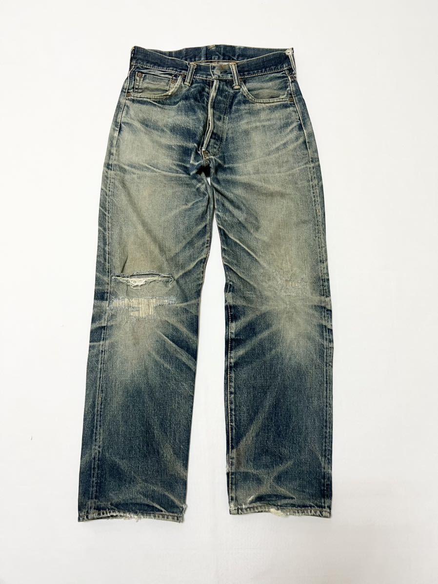 Yahoo!オークション - エヴィス EVISU 2001 No2 デニム ジーンズ Yahoo!オークション - エヴィス EVISU 2001 No2 デニム ジーンズ