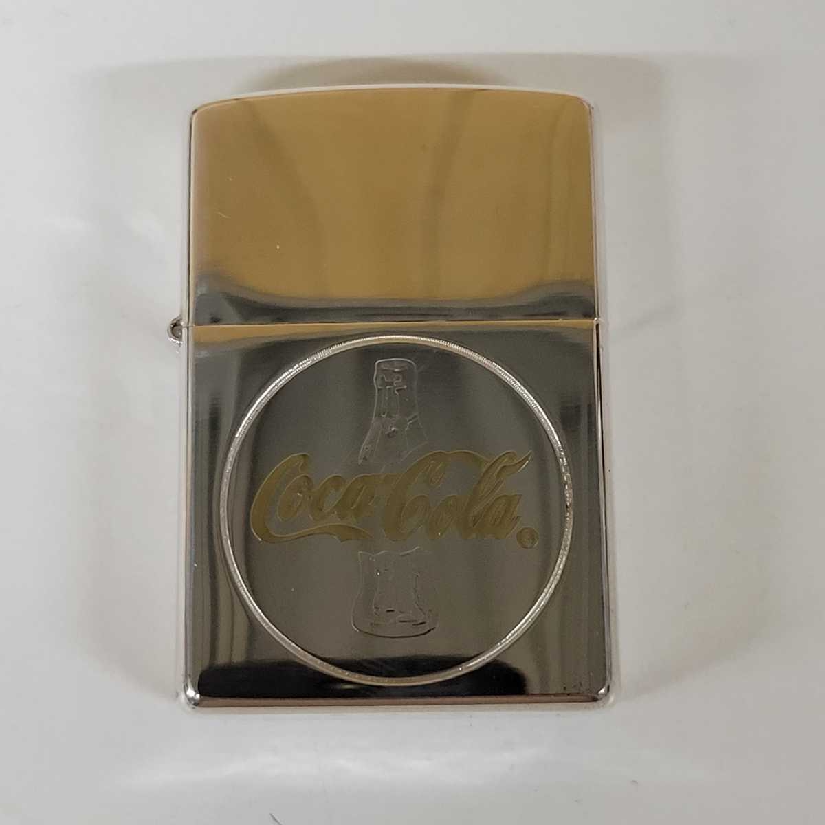 1円~【火花確認済】ZIPPO ジッポー ジッポ 美品 Coca-Cola コカ