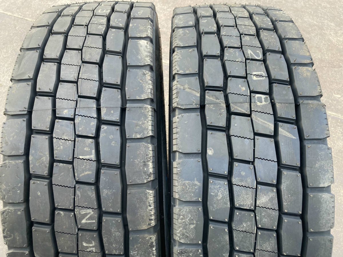 265/70R19.5 140/138J 2本価格 DUNLOP SP680 新品MIXタイヤ 低床 大型