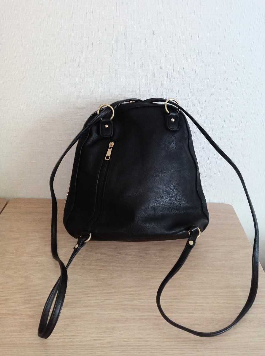 avv 2way сумка на плечо рюкзак чёрный черный простой путешествие искусственная кожа портфель bag путешествие a-vevea.v.v