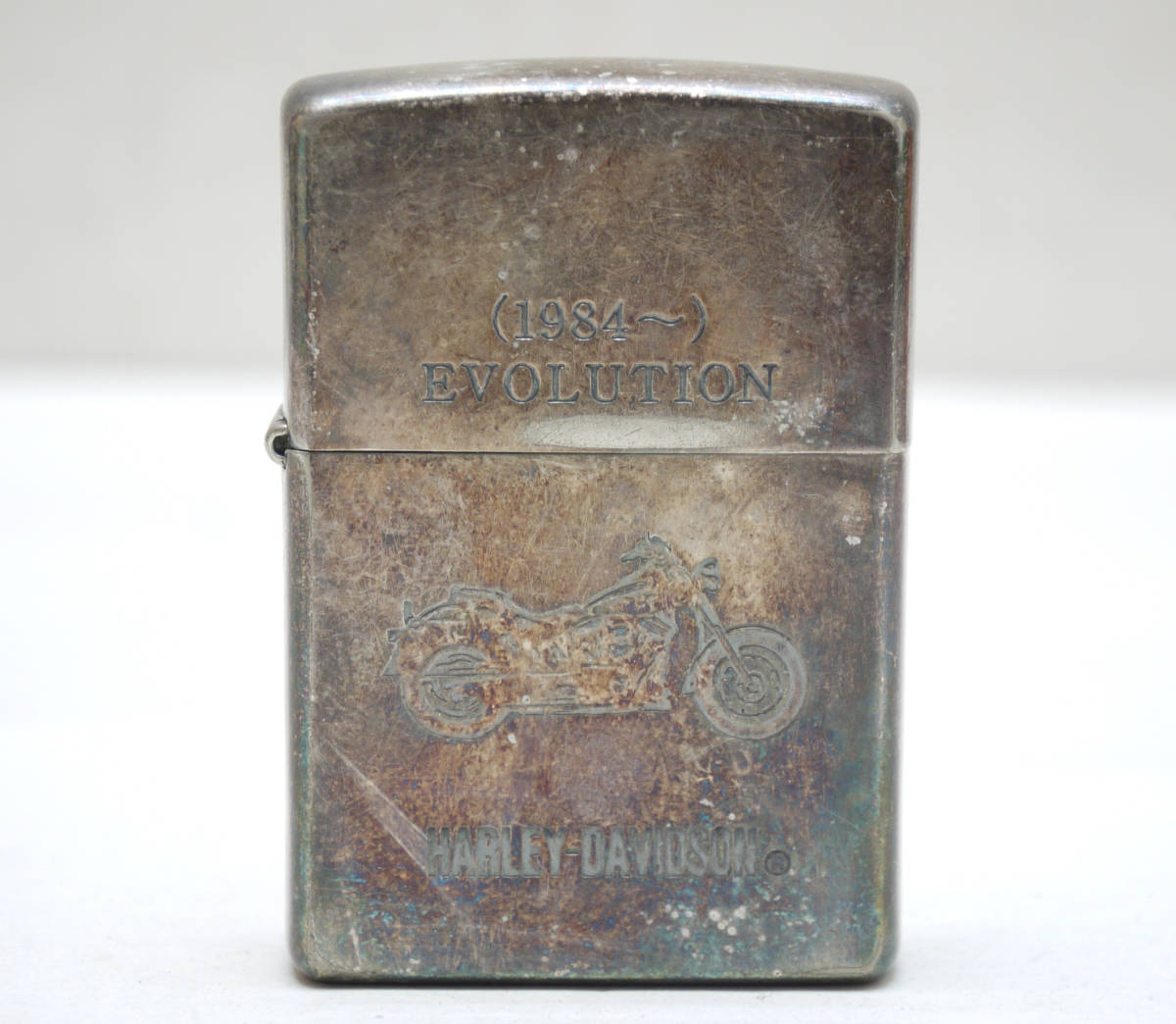 □ ZIPPO ジッポー ライター HARLEY-DAVIDSON EVOLUTION (1984
