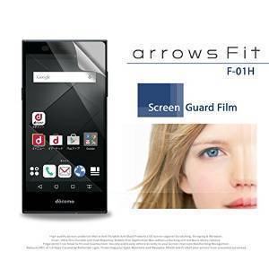 arrows Fit F-01H 2枚セット！指紋防止保護フィルム 傷防止 保護カバーフィルム 液晶保護 クリアフィルム_画像1