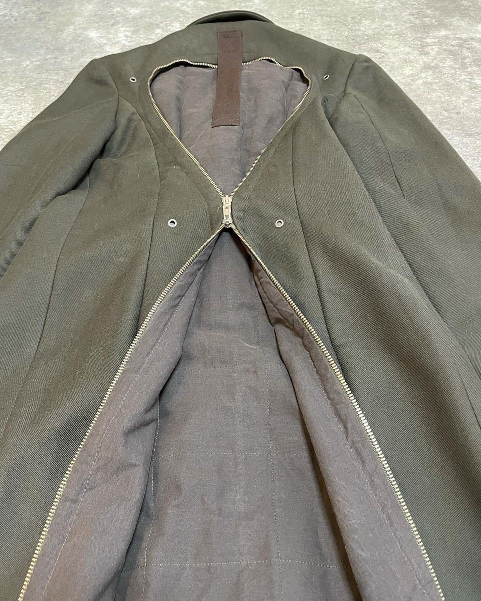 Yahoo!オークション - 2003aw hussein chalayan back zip coat Yahoo!オークション - 2003aw hussein chalayan back zip coat