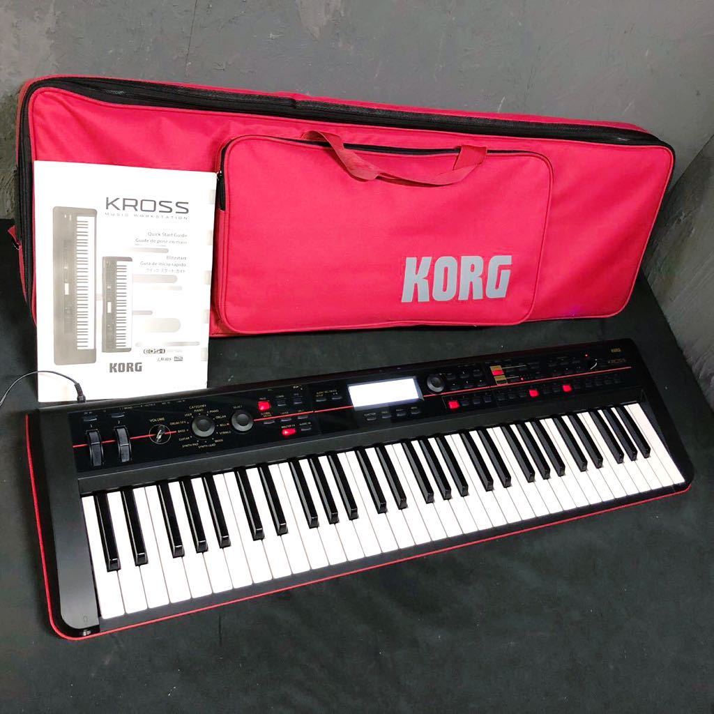 KORG キーボードシンセサイザー KROSS-61 クロス 61鍵 器材