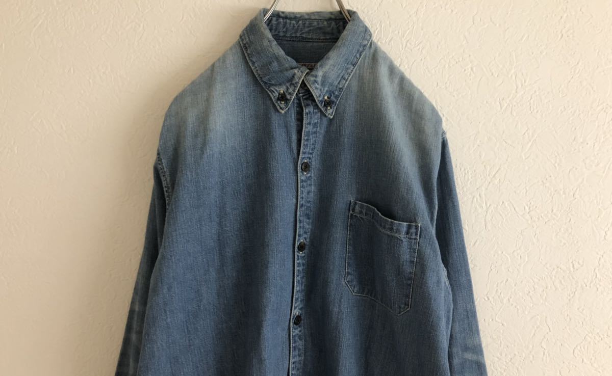 KAPITAL キャピタル 刺し子 コハゼ スリーブ デニム シャツ 加工 KAPITAL キャピタル 刺し子 コハゼ スリーブ デニム シャツ 加工