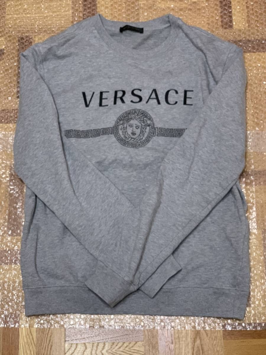 VERSACE ヴェルサーチ メデューサ ワッペン トレーナー スウェット