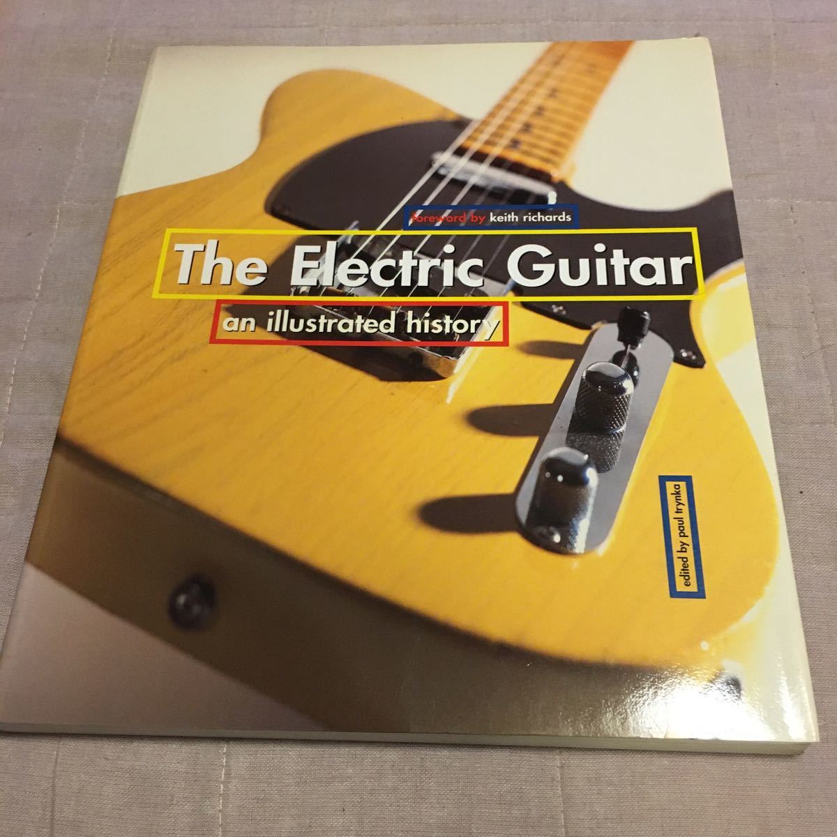 洋書　THE ELECTRIC GUITAR an illustrated history エレクトリック　ギター　写真集　美品