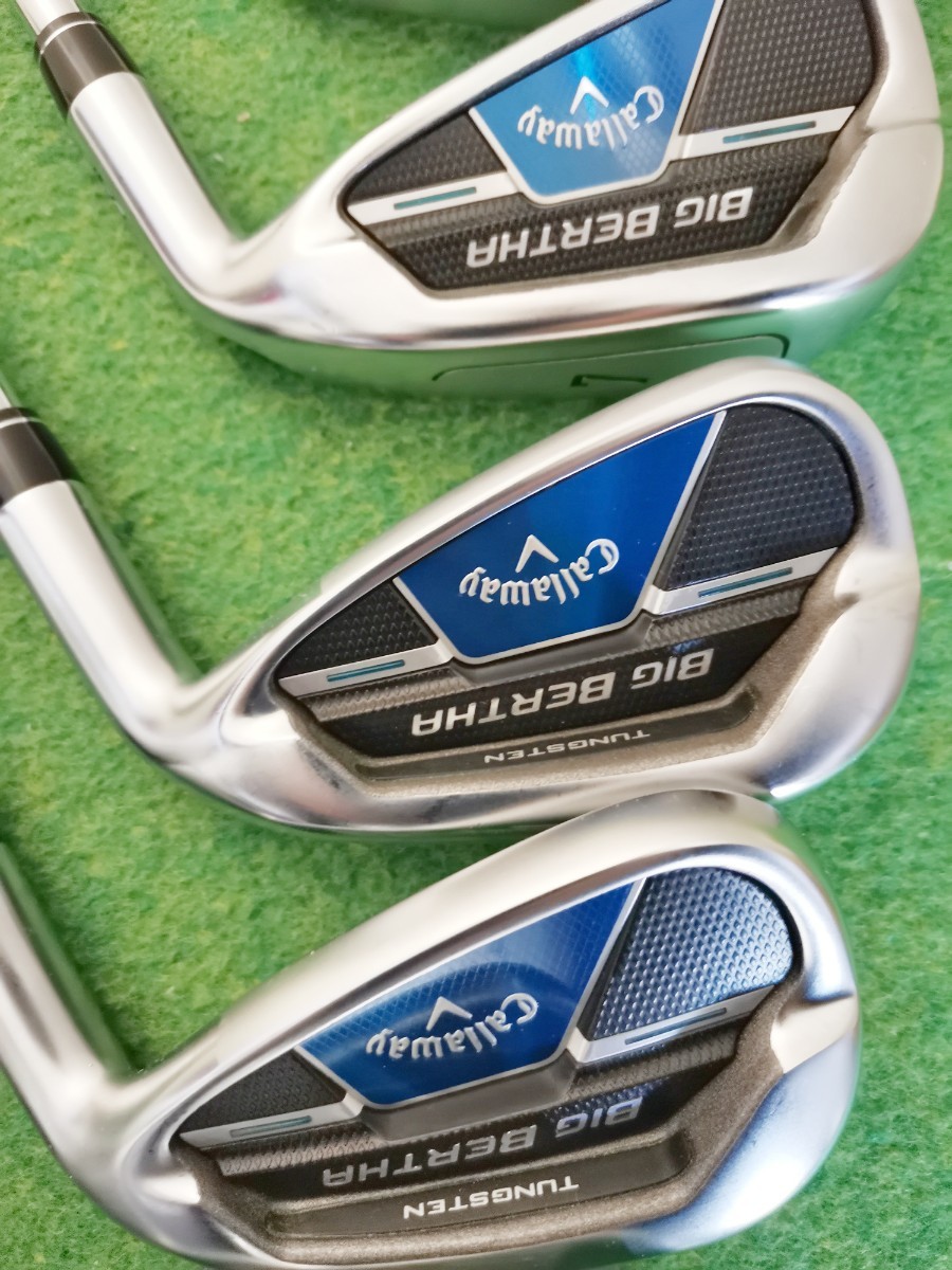美品】キャロウェイ ビッグバーサB21 アイアン 6-PW zelos7