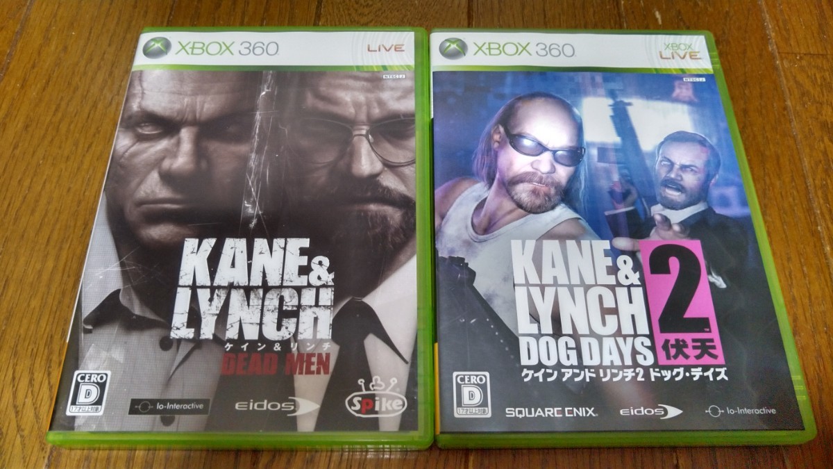 週末限定価格　　中古２本セット【Xbox 360】ケイン&リンチシリーズ
