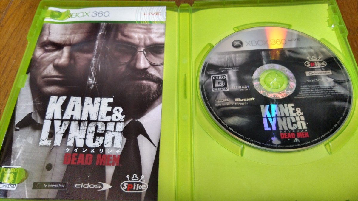 週末限定価格　　中古２本セット【Xbox 360】ケイン&リンチシリーズ