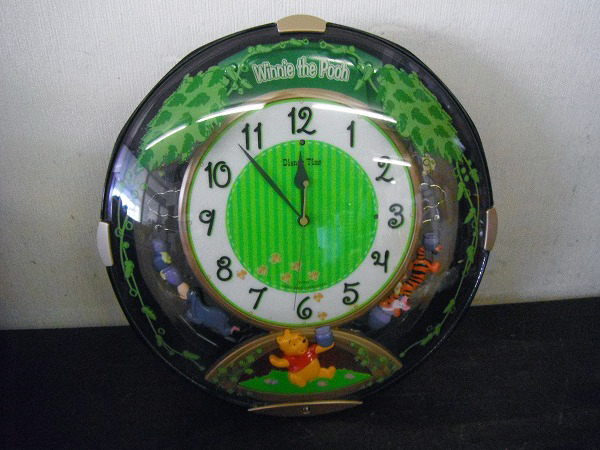 ESEIKO セイコー 電波時計 ディズニー くまのプーさん 壁掛け時計
