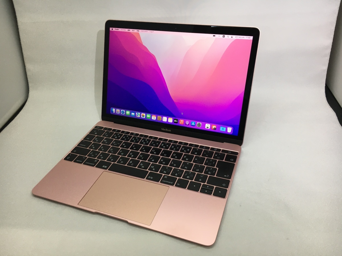 ローズゴールド APPLE MacBook MACBOOK MNYN2J/A 注目ブランド