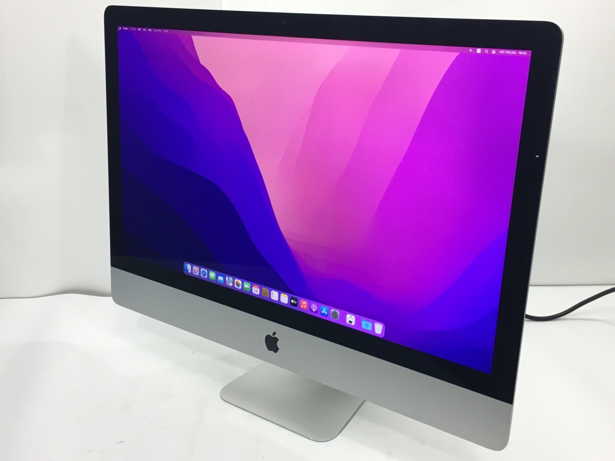 Apple iMac A1419 MK472J/A (Retina5K,27-inch,Late2015) [3.2GHz