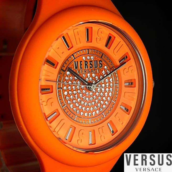 ヤフオク! - オレンジ色Versus Versace/ベルサーチ/レディ