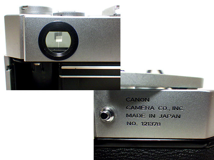 ◆レンジファインダー Canon 7S レンズ Canon LENS 35mm 1:1.5 キャノン◆_画像4