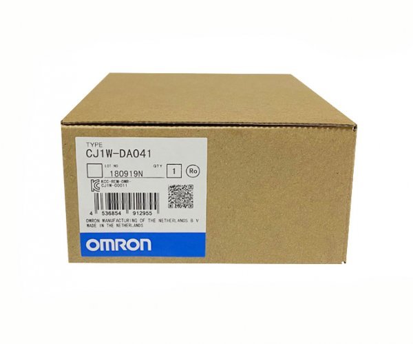 新品 OMRON/オムロン CJ1W-DA041 アナログ出力ユニット