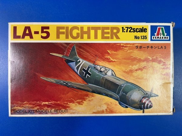 イタレリ 1/72 【ドイツ鹵獲機】 ラボーチキン LA-5 /ITALERI /No.135 難有_画像1