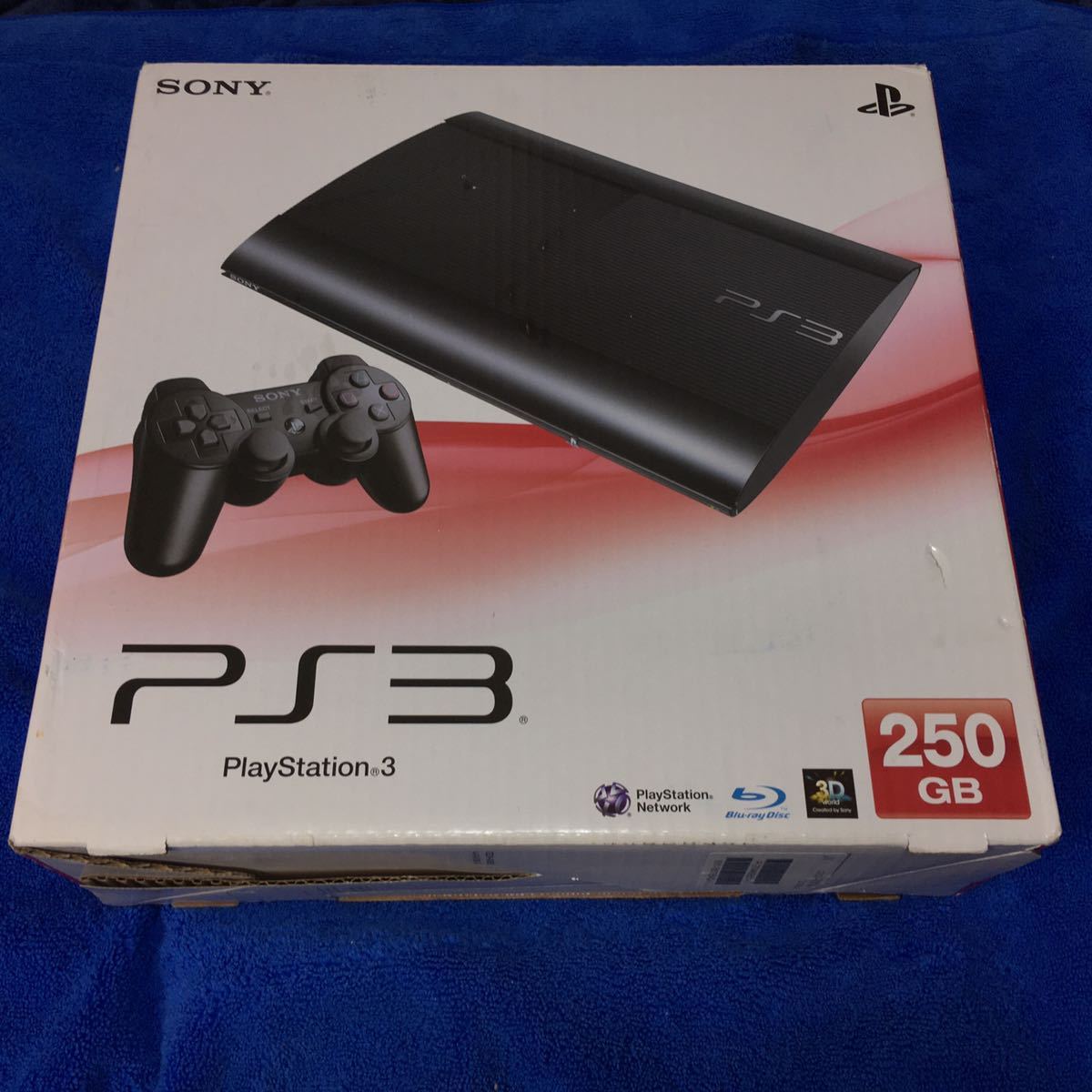 ☆SONY☆PS3本体☆チャコールブラック FW4.75☆250GB☆CECH-4000B