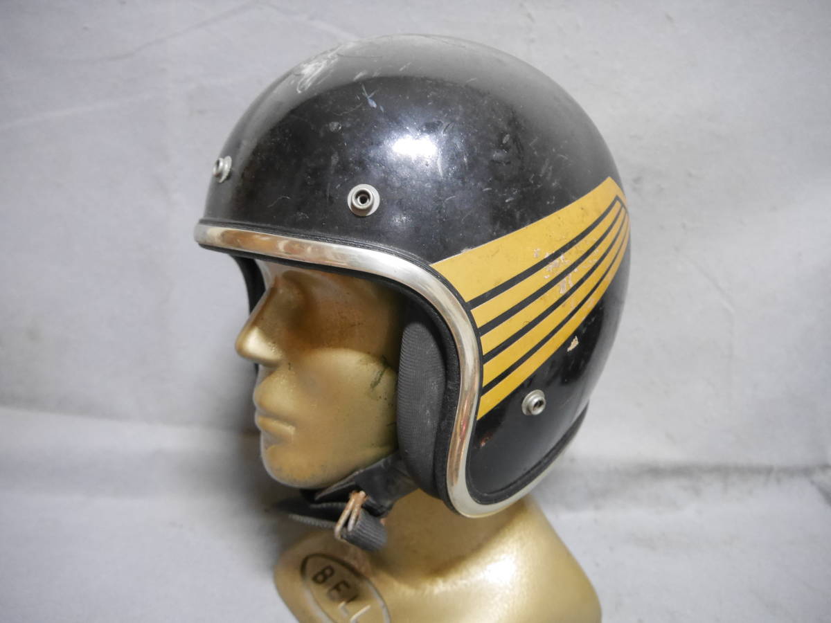70´S Mシェル AF40 ファルコン 黒 ビンテージ ジェット ヘルメット