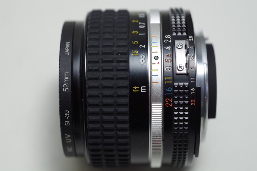 2006年以降製造 SIC（後期コーティング）仕様 Nikon ニコン Ai NIKKOR 28mm F2.8S Ai-S 中古送料込み 実写画像あり_画像2
