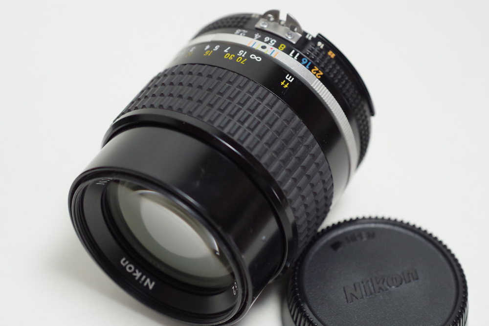 希少SIC仕様（後期コーティング） Nikon ニコン Ai NIKKOR 105mm F2.5S Ai-S 中古送料込み実写画像あり_画像1