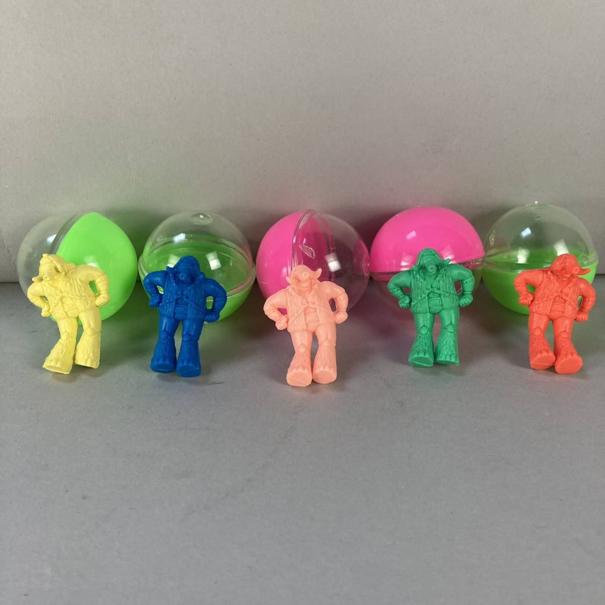 10○ アマダ マンモスマン 5点 ○キン消し○検ガチャ/募集超人/当時物
