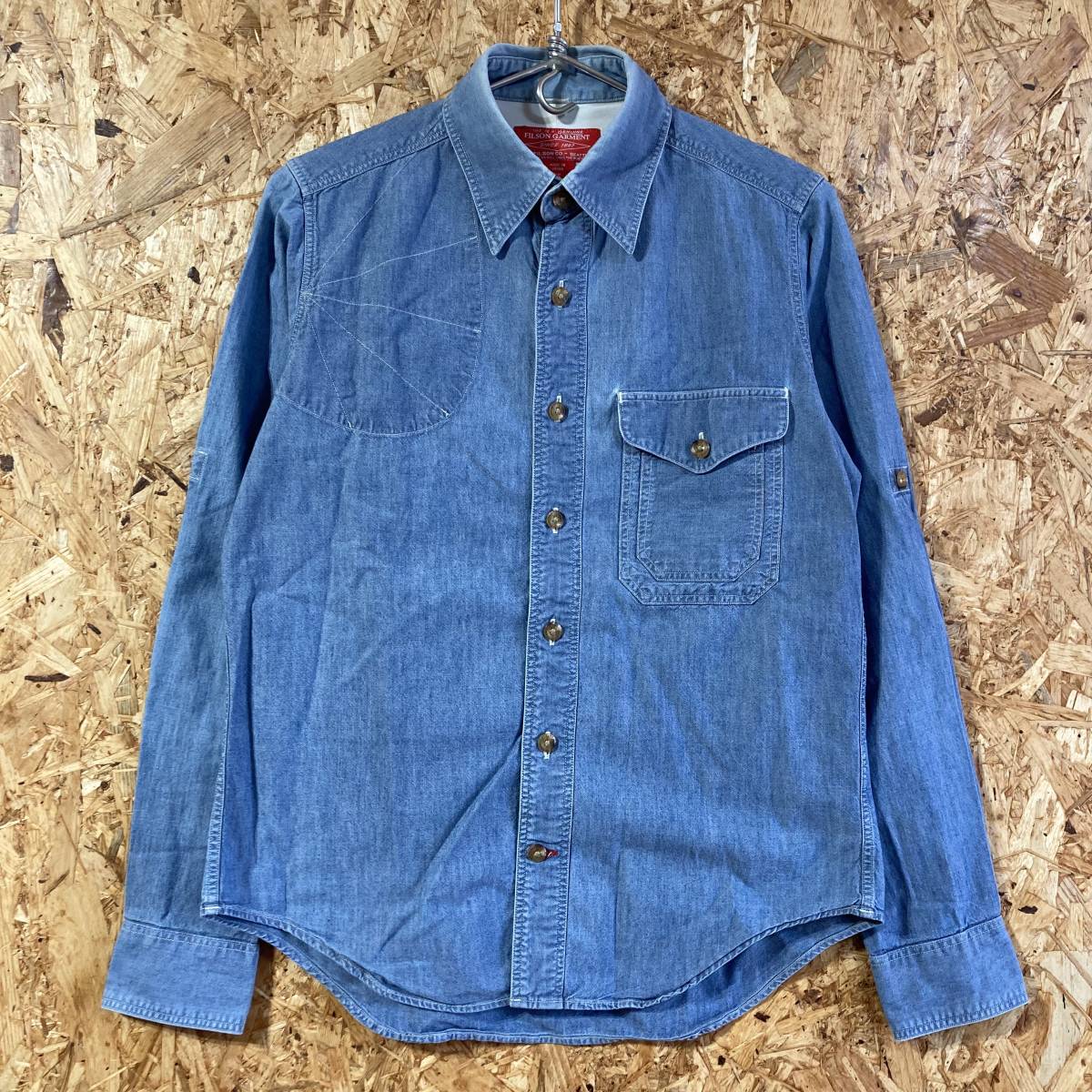 本物保証】 JAPAN IN MADE FILSON STYLE ナナミカ nanamica LABEL RED