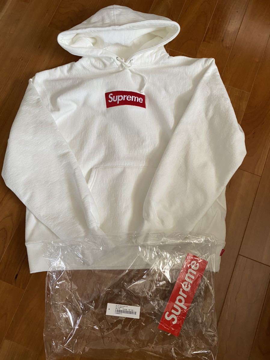 Supreme Box Logo Hooded Sweatshirt M White ホワイト 白 ボックスロゴ パーカー シュプリーム 2021 国内正規品 円高還元 Supreme M ホワイト ボックスロゴパーカー シュプリーム パーカー