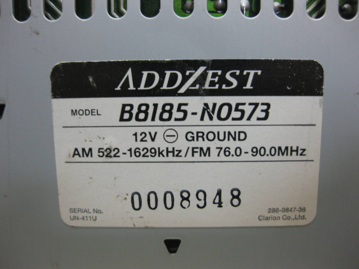 K-991 ADDZEST Addzest DB355 B8185-N0573 PA-2722A 1D size CD deck breakdown goods 