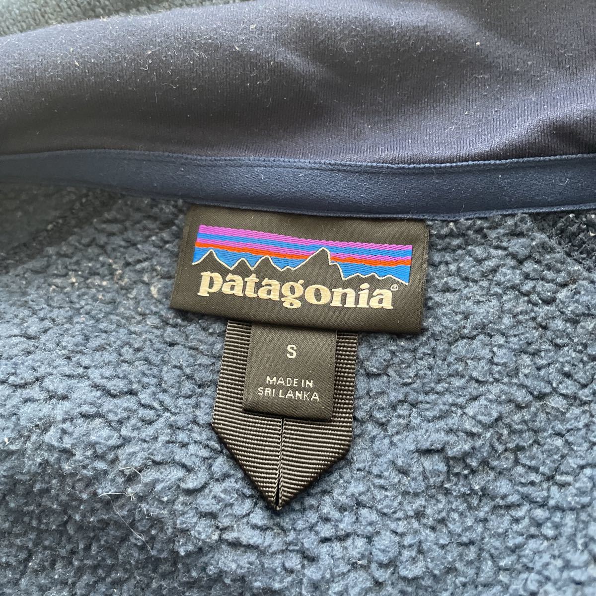 中古　パタゴニア ベターセーター フリースジャケット　ネイビー　サイズ　S patagonia_画像3