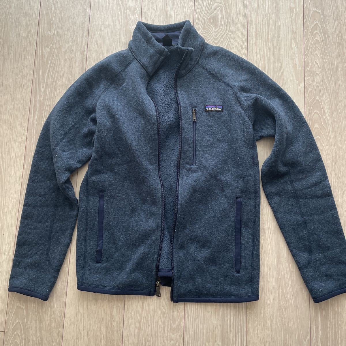 中古　パタゴニア ベターセーター フリースジャケット　ネイビー　サイズ　S patagonia_画像1