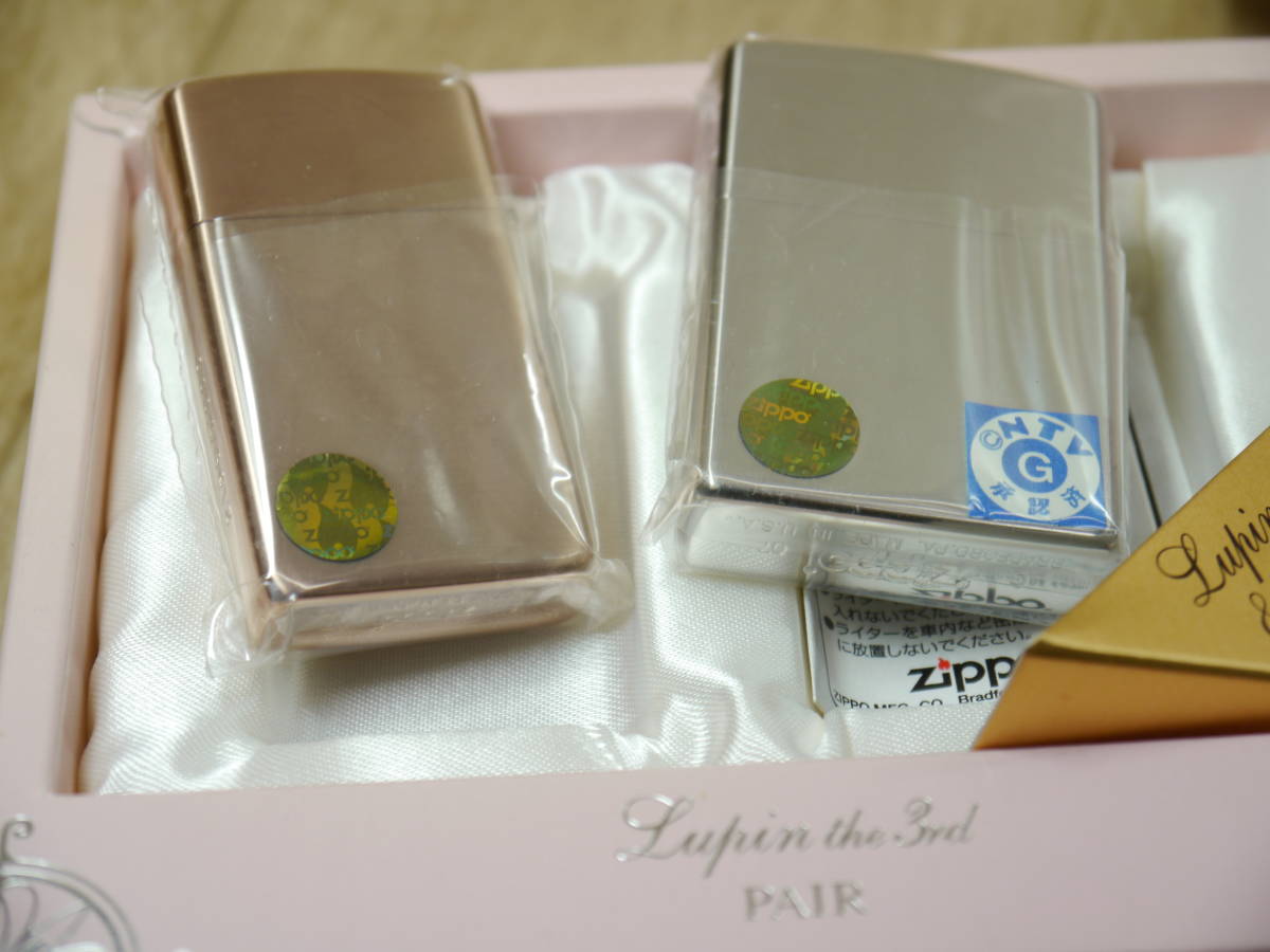 ◇ZIPPO/ジッポー ルパン三世 ペアセット ルパン & 不二子 3000個限定