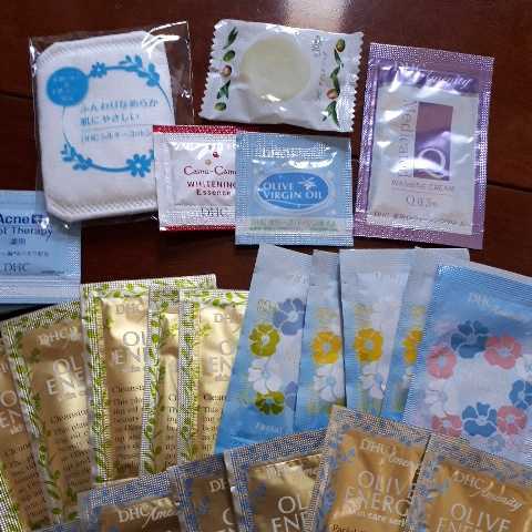 DHC* skin care *57 point set * face lotion * milky lotion * beauty care liquid * oil * mask * cotton other 