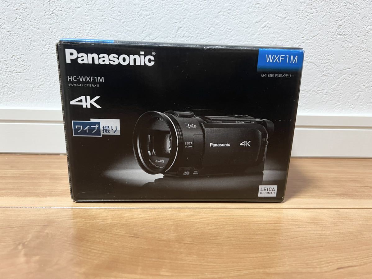 5年保証付き 展示品 パナソニック 4K ビデオカメラ WXF1M 64GB