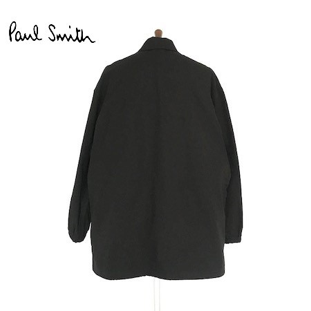 ☆新品☆Paul Smith ハンティングジャケット セミロングコート☆ブラック☆Mサイズ☆肩幅42㎝ 身幅54 ㎝ 袖丈63㎝ 着丈86㎝☆定価55,000円_画像2