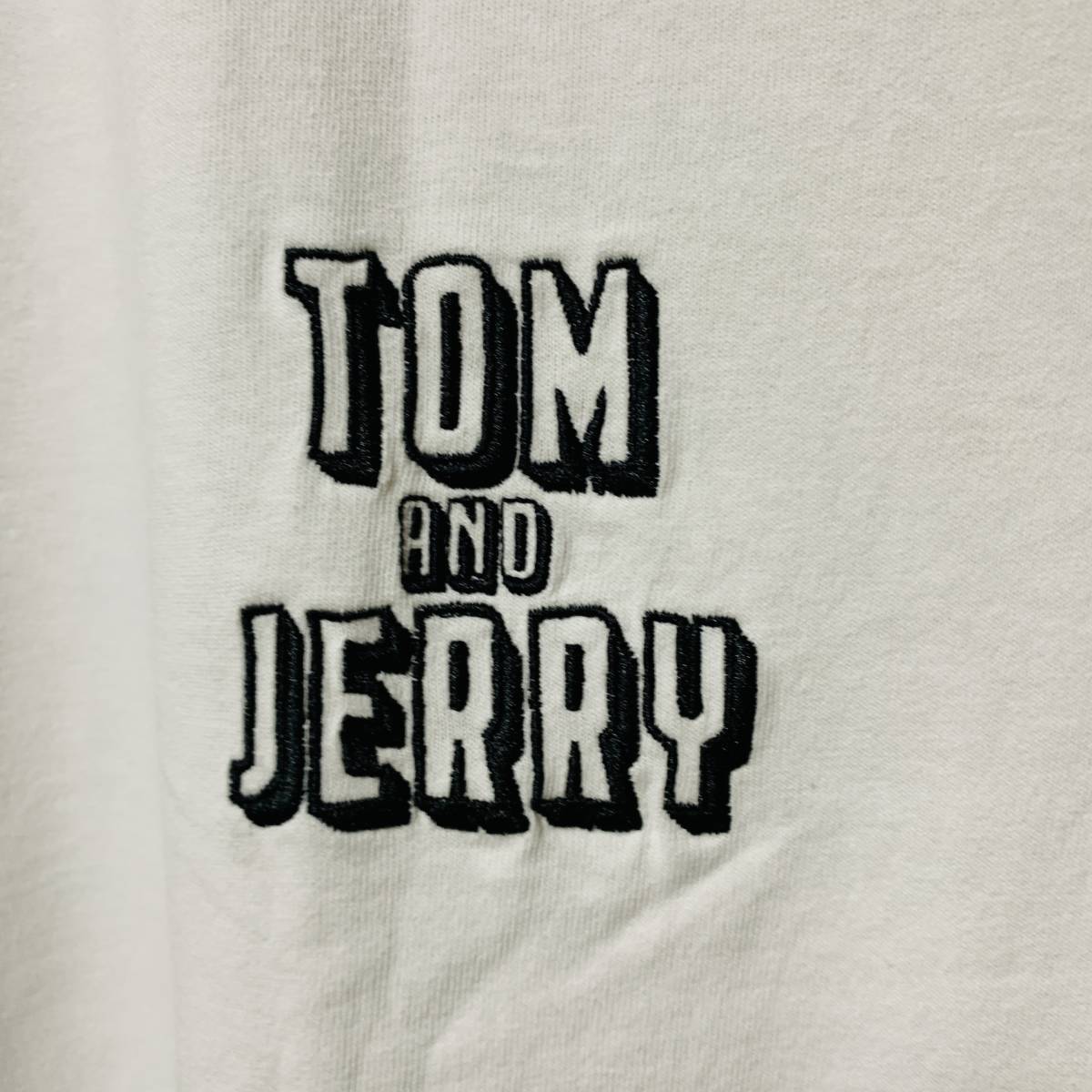 Tom and Jerry (トムとジェリー) Men Tシャツ サイズはLL(XL) トム ジェリー ワーナブラザース アメリカンアニメ (新品タグ付き未使用品)_画像6