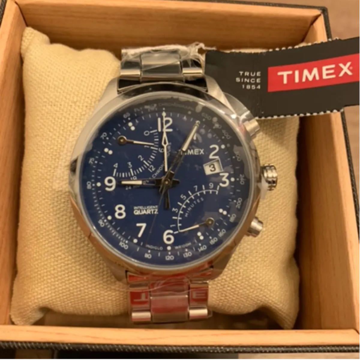新品未使用】廃盤 希少品 TIMEX タイメックス 腕時計 TW2P60600 クロノ