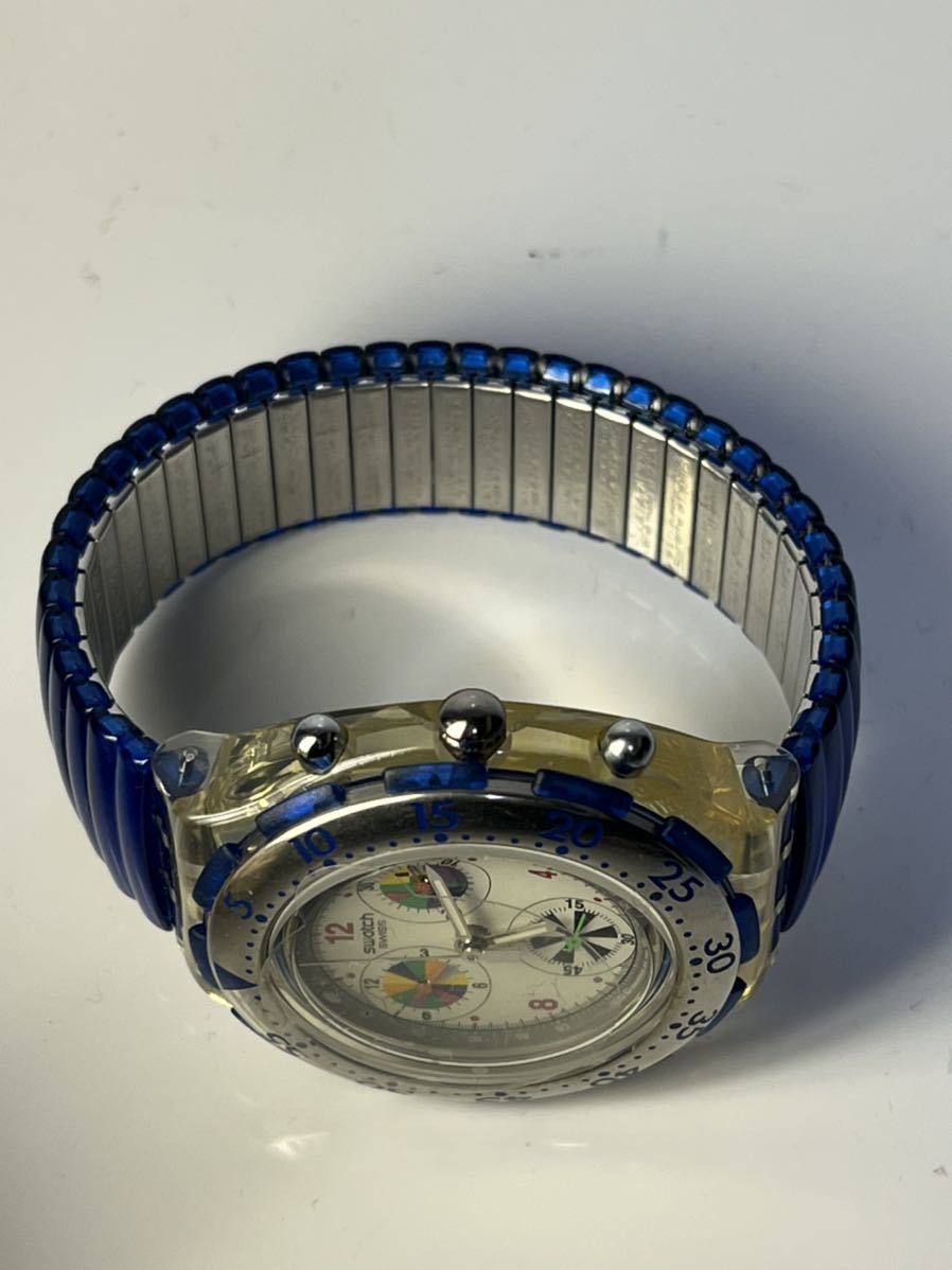  наручные часы Swatch Aquachrono 1994 неиспользуемый товар BAGNINO