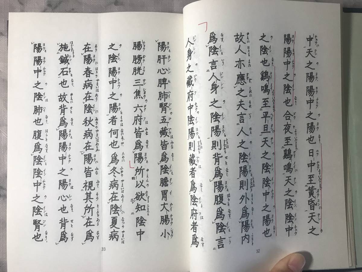 H　即決　和読　黄帝内経素問　上・下　2冊セット　小寺敏子　東洋医典談話会_画像7