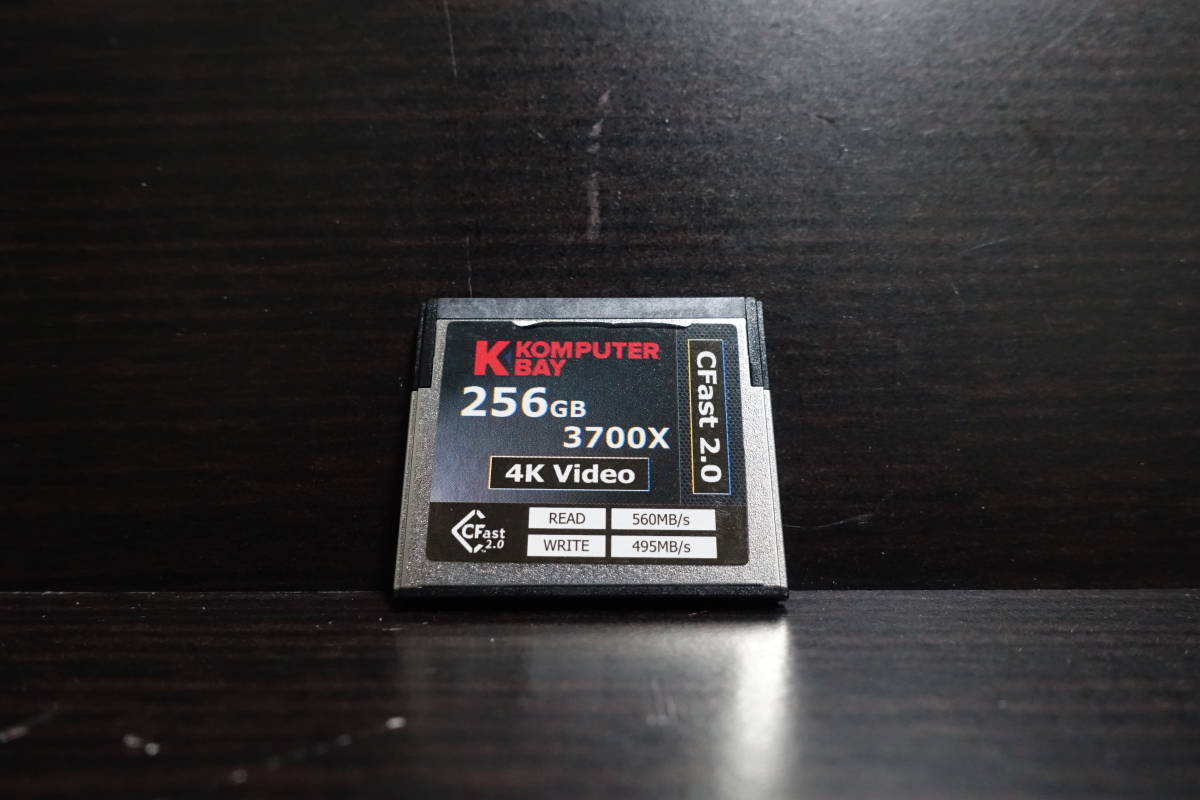 KOMPUTERBAY Professional 3700x CFast 2.0カード 256GB 