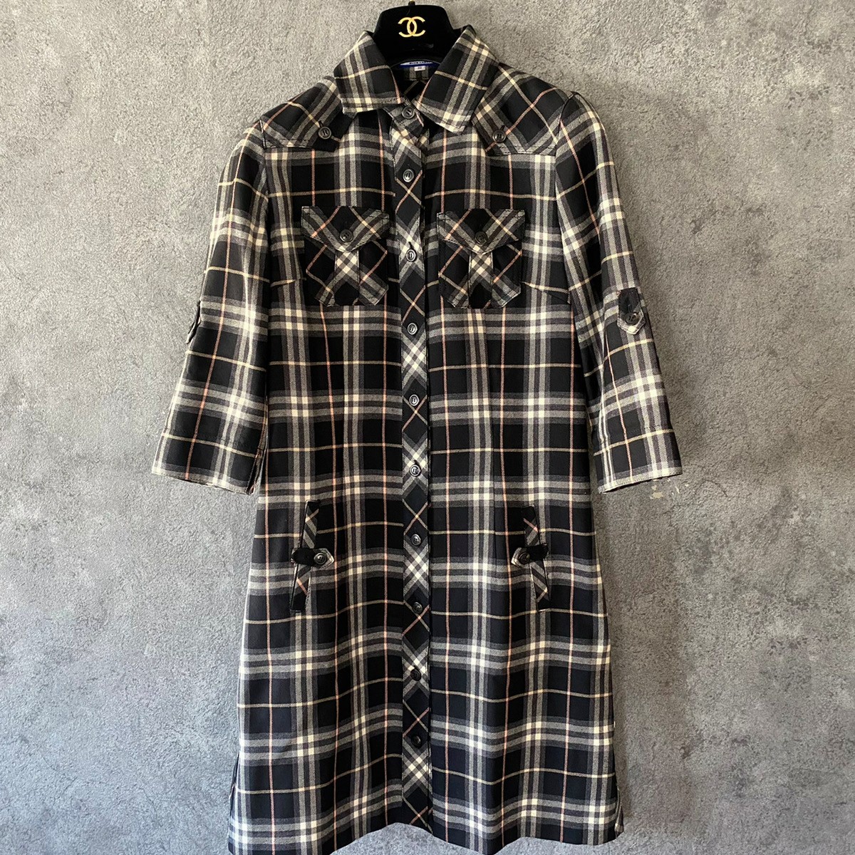 楽天ランキング1位】 バーバリー Burberry 美品 ブルーレーベル